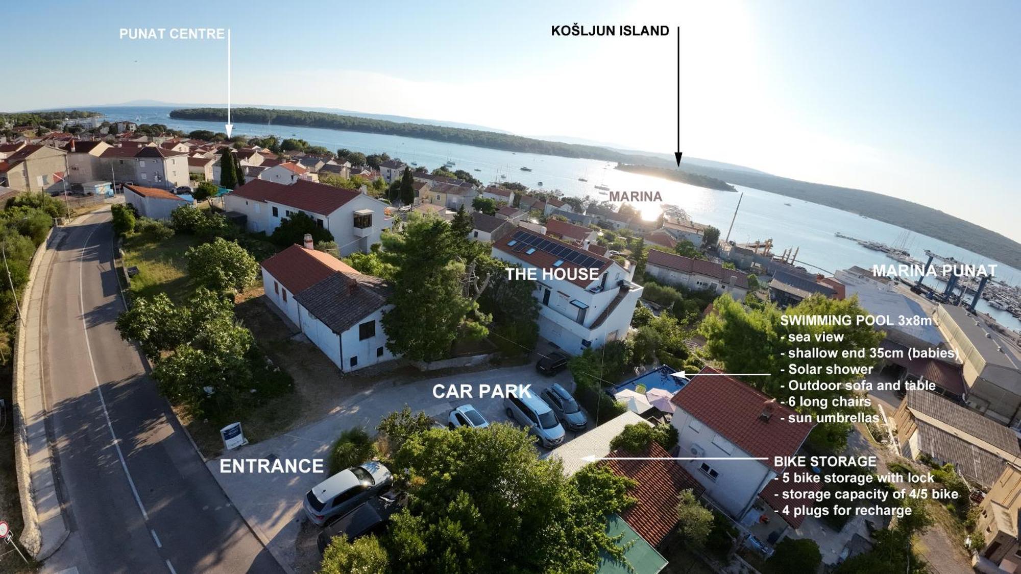 Apartments Monika Bed & Breakfast 1&4 Punat Zewnętrze zdjęcie
